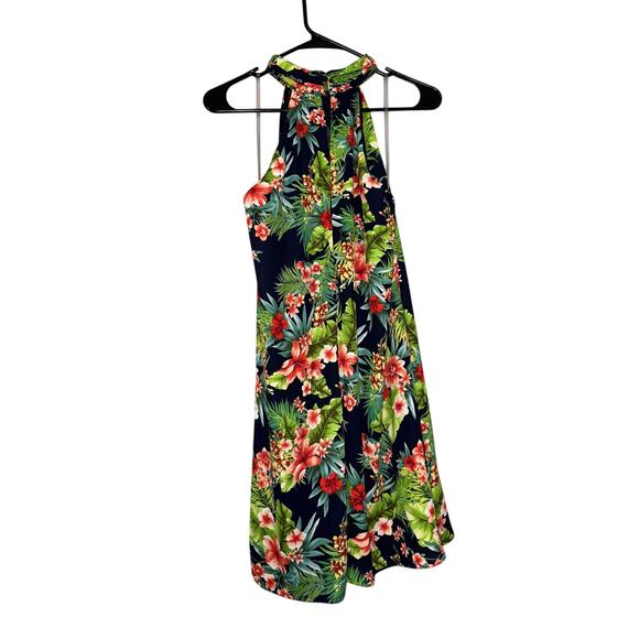 Lush Halter Neck Floral Dress - Picture 1 of 4